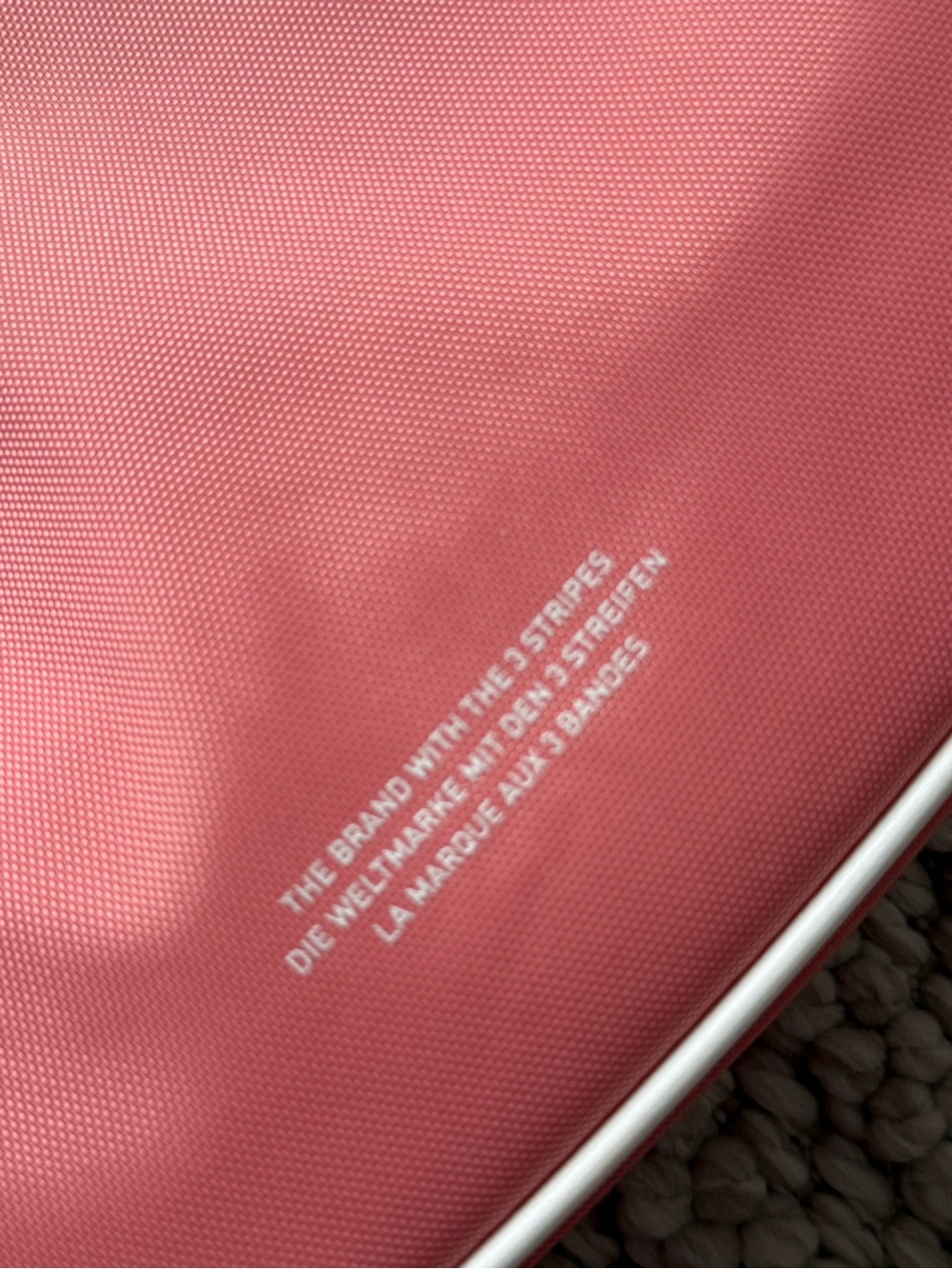 adidas Coral Pink Trefoil Waist Pack - Picture 7 of 7